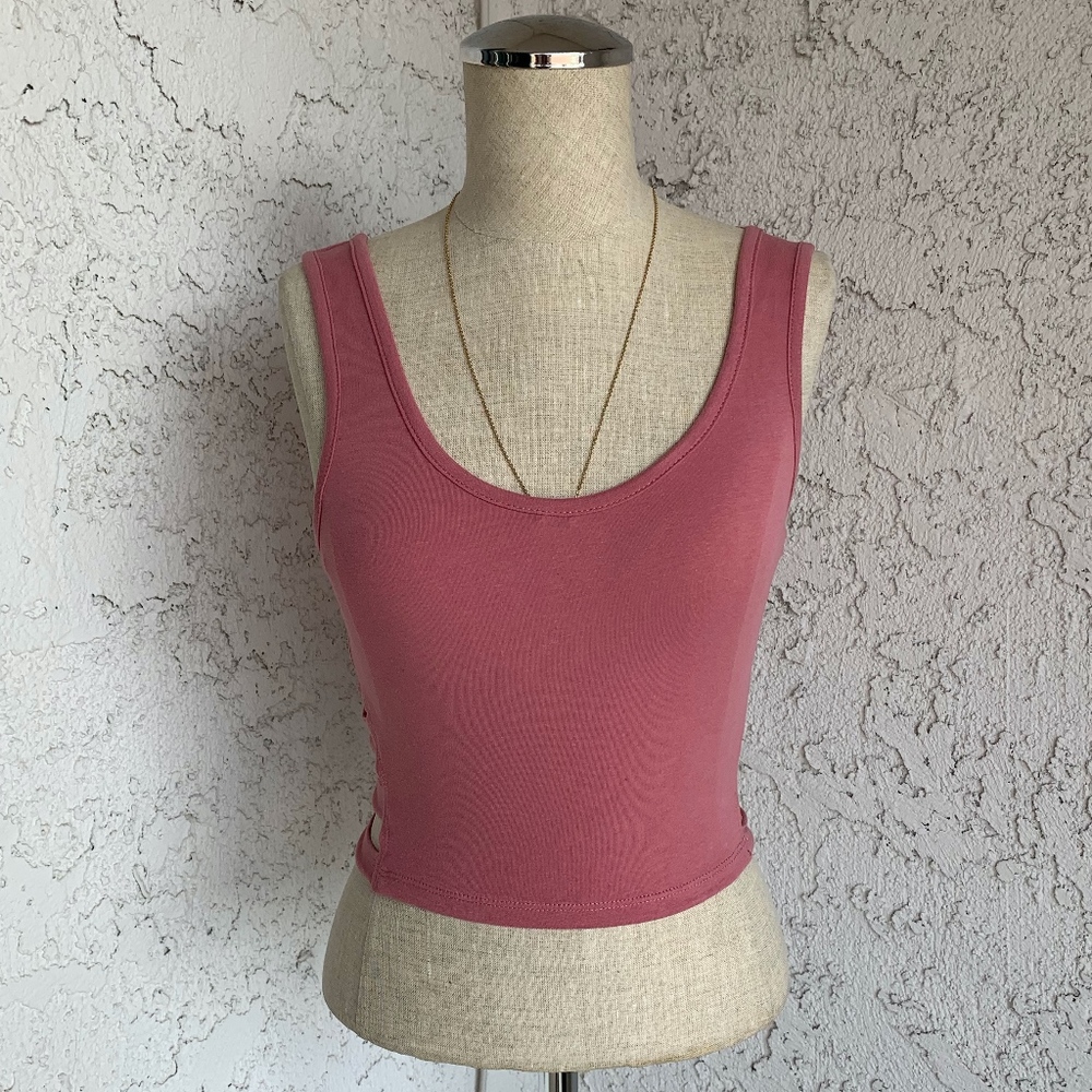 Pink Crop Top S, M